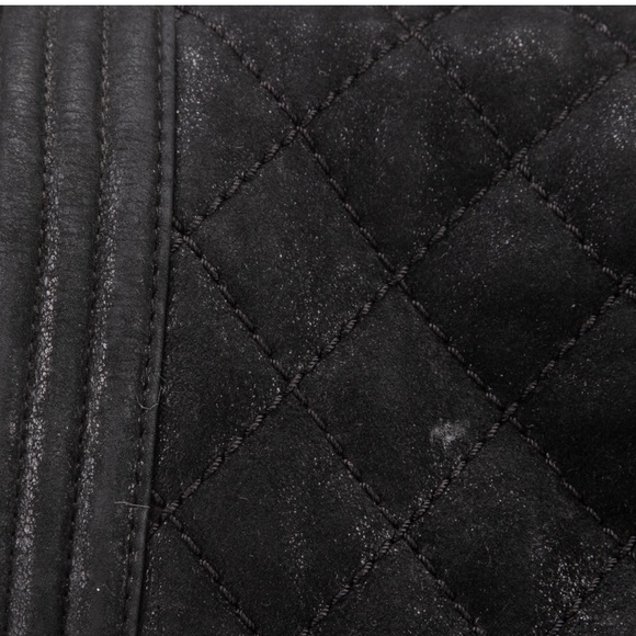 Auth Chanel XL Iridescent Gentle Flap Boy Bag - Picture 5 of 6